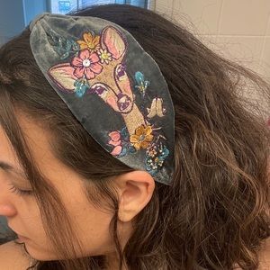 Hair band by a designer from Woodstock